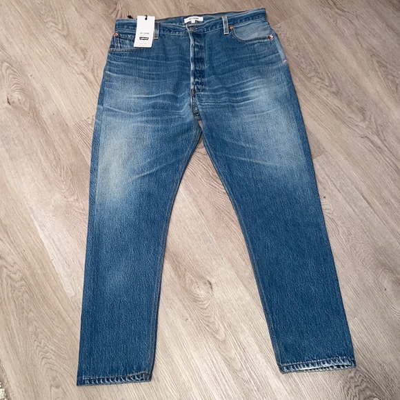 Re/Done Denim - NWT Re/Done x Levi’s High Rise Button Fly Jeans